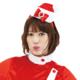 サンタ帽カチューシャ